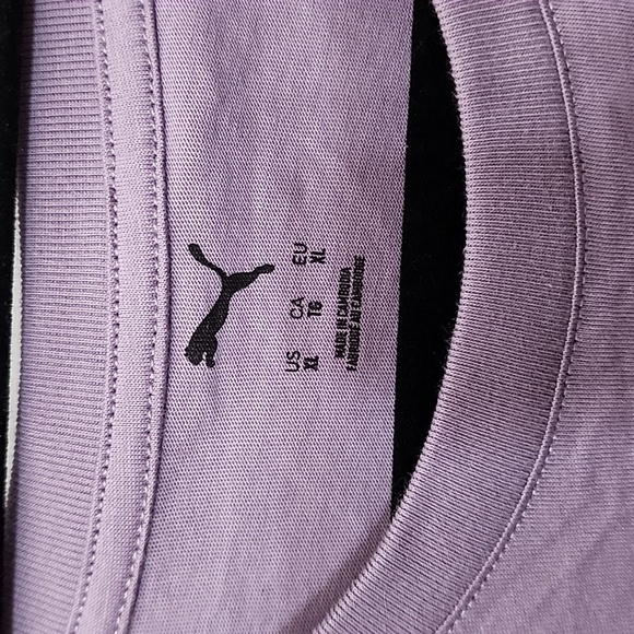 Puma Ultra Boyfriend Tee / T-Shirt  Size XLarge - Purple - Picture 2 of 7